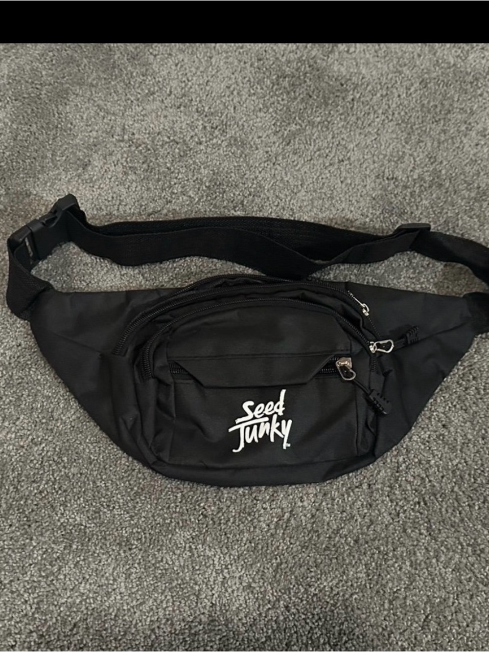 Black Waist Pack - Men's Belt Bag